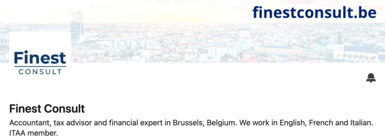 LinkedIn Company Page Finest Consult Belgium Accountant